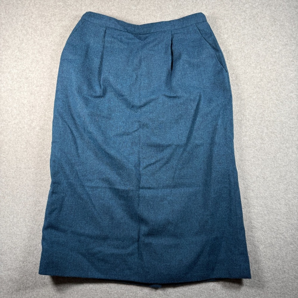 Vintage Pendleton Wool A‑Line Skirt – Made in USA – Size 8